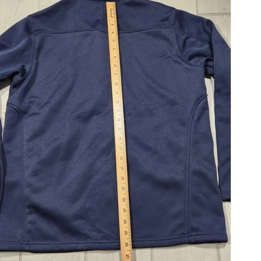 NEW Midwestern University Blue Gold Jacket Womens Large Full Zip Performance Tek - Picture 5 of 6